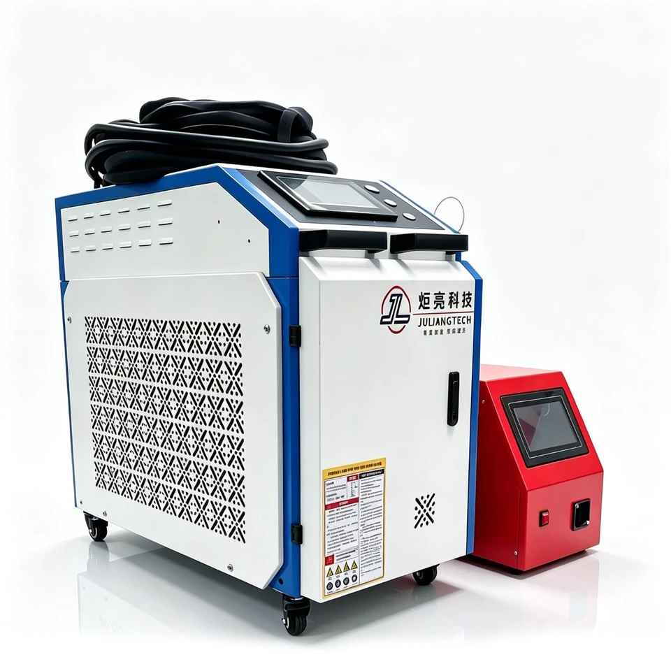 Máquina de solda a laser portátil-refrigerada a água