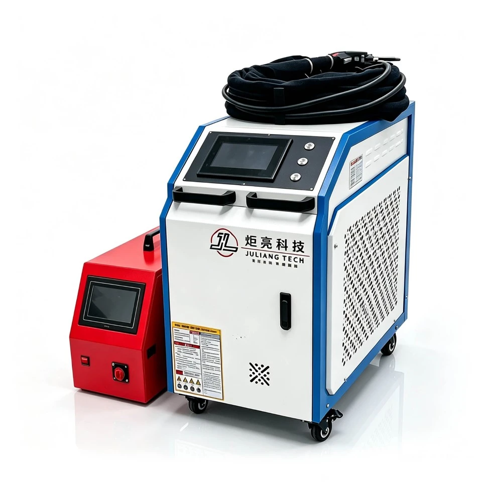 Máquina de solda a laser de fibra-resfriada a água